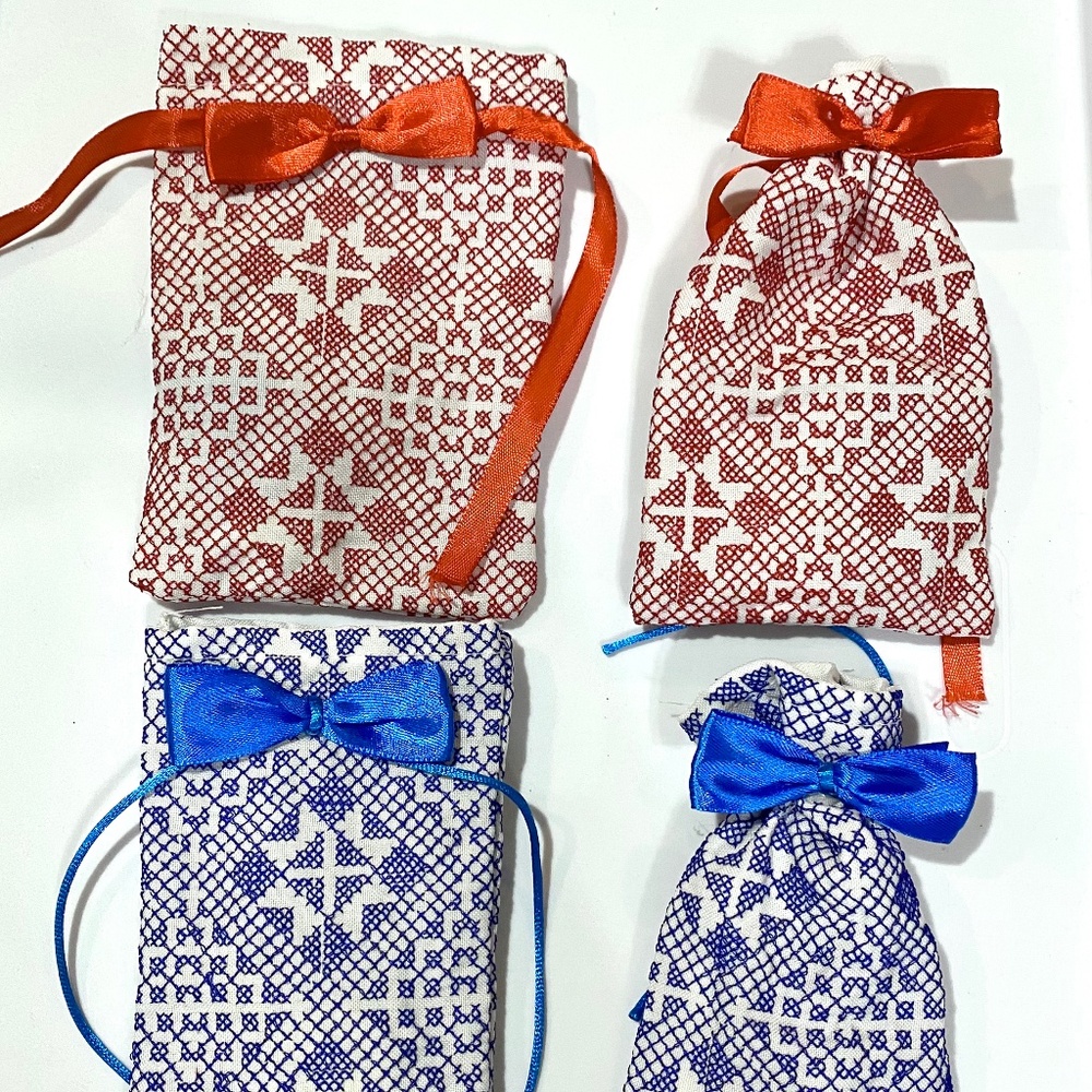 16 Tatreez Wedding Favor Treat Bags